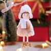 Рождественские плюшевые куклы, елочные украшения для дома, праздничные украшения для новогодних вечеринок, подарок для ребенка