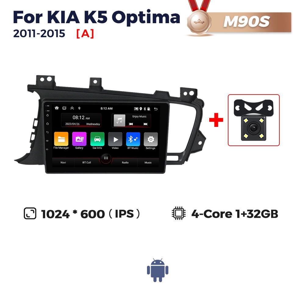 8+256G Android All In One Car Radio Audio Multimedia Video Player для Kia K5 Optima 2011-2015 GPS Carplay Auto 2 Din Stereo BT