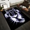 Crescent Cross & Dove Artwork Rug Non-slip rug suitable for living room and bedroom sofas.