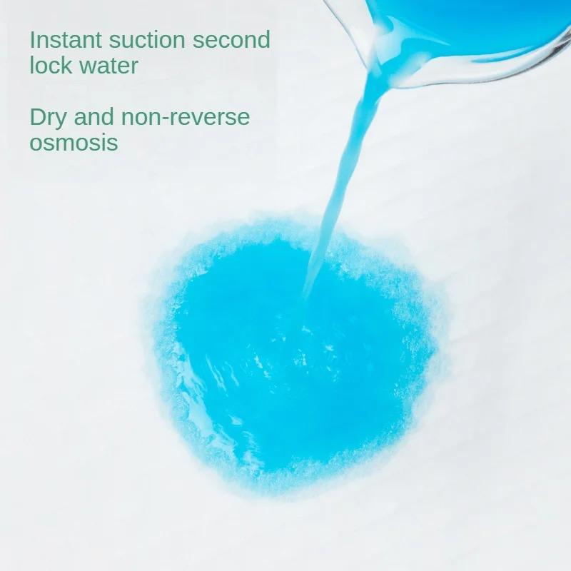 100% Cotton Diaper Pads Baby Care Pads Disposable Waterproof Breathable Newborn Baby Diaper Pads Mattress 100pcs M CDC004 N