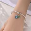 S925 Silver Summer Travel Cocktail Charm Pendant Handmade DIY Beaded Jewelry Accessories