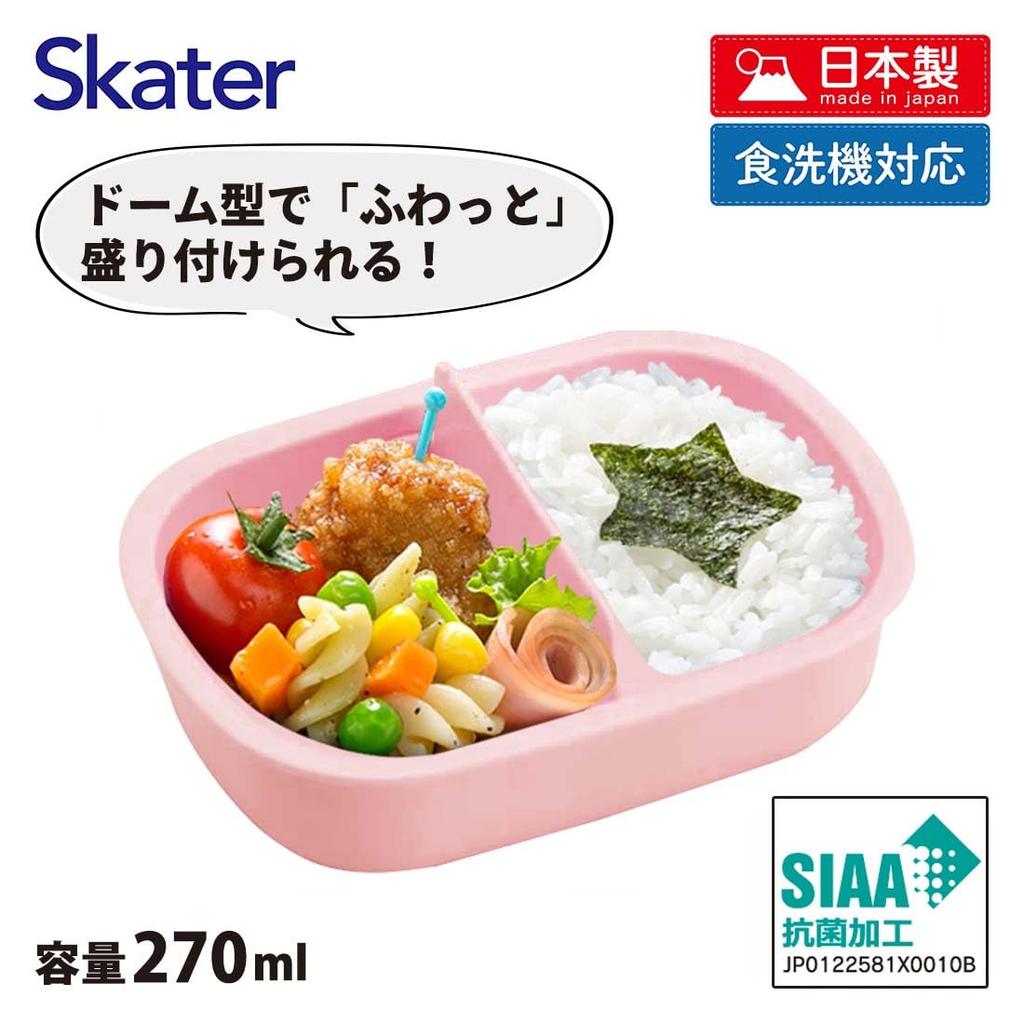 Skater Lunch Small Single Dome Softly Fills Made in Sanrio Hello Ushiro QAF1AG Kids' Box, Size, Tier, 270ml, Shape, Kids' Lunch, Antibacterial, Japan,