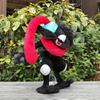 10 Inch Shiny Black And Blue Ninja Frog Plush Toy Soft Stuffed Doll Holiday Gift