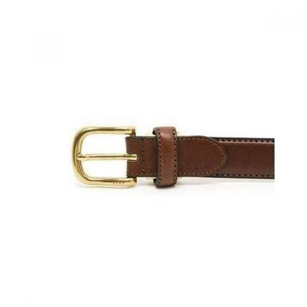 DakS Women S Slim Cowhide Matte Buckle Belt Brown Dbbe6f742bk