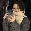 Fashion Detachable Windproof Turtleneck Scarf Neck Warmer Knitted Fake Collar