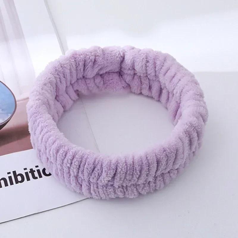 Wrist Washband Microfiber Wrist Wash Towel Band Wristband Scrunchies for Wash Face Absorbent Wrist Sweatband for Women Headband