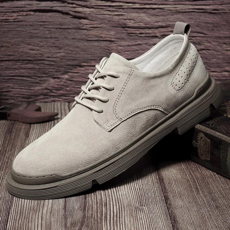 Модная итальянская повседневная кожаная деловая обувь мужская шнуровка Оксфорды уличные противоскользящие кроссовки на плоской подошве дизайнерская офисная обувь для платья