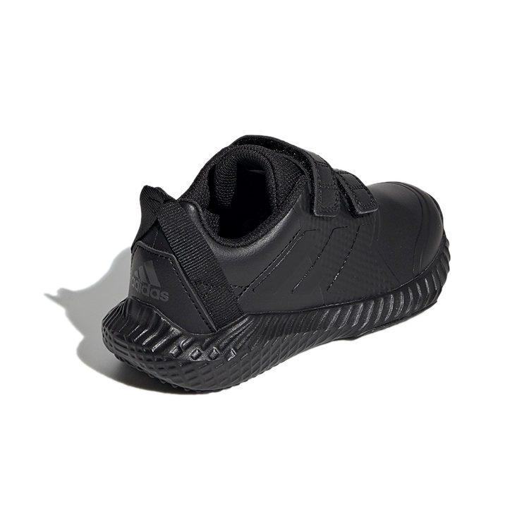 adidas Спортивные износостойкие низкие детские беговые кроссовки Черные Детские G27203