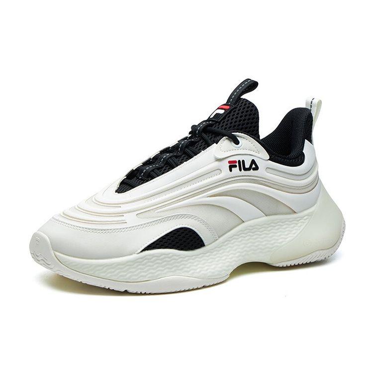 Fila Fusion Ray 2 Ткань Синтетическая кожа ТПУ Толстая подошва Ретро Амортизирующие Износостойкие Дышащие Низкие Папины кроссовки Мужская кроссовка T12M125201FWA