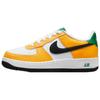 Детские кроссовки Air Force 1 Low GS Oakland Athletics, золотистый, университетский, золотой, малахитовый, FN8008-700