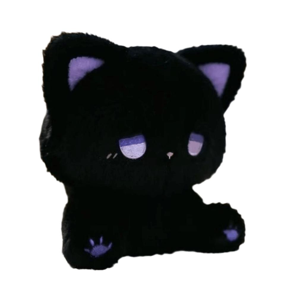Cute Emo Dolls Sitting Posture Stuffed Animal Emo Sad Cat Plush Toy Gift For Friends