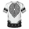 New Summer African Ethnic Style Pattern 3D Print T-Shirts Men Women Tshirt Short Sleeve Oversized Harajuku Tee Top Kid