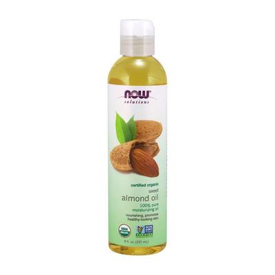 Solutions Organic Sweet Almond Oil 100% Pure Moisturizing Oil, 8 жидких унций