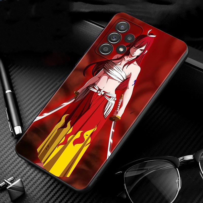 Силиконовый чехол для Samsung Galaxy A51 A12 A21s A71 A52 A31 A32 A02s A72 A11 A41 A22 A01 A51 5G A02 F42 манга Fairy Tail аниме