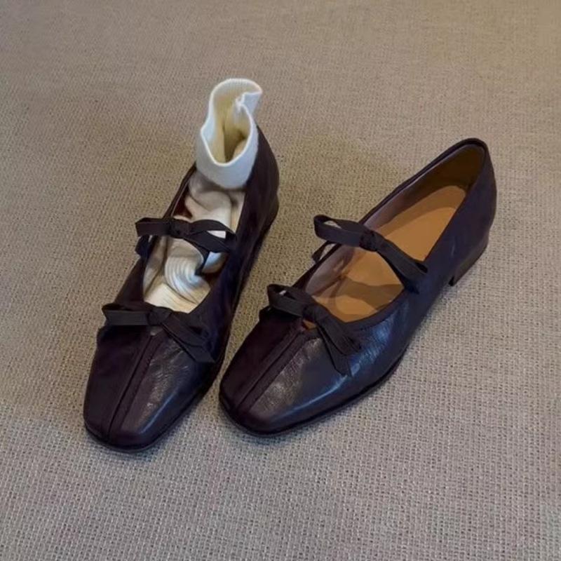 Мода Горячие Продажи 2025 Новый Стиль Женские Балетки Лоферы Обувь Летние Сандалии с Квадратным Носком Модные Женские Сандалии Тренд Бренд Zapato De Mujer