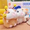 Плюшевая игрушка хомяк, кукла морская свинка, брелок для сумки