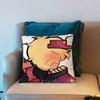 EElliot Anime Pizza Pillowcases Cute Funny Pillow Case For Wedding Party Home Decor Comfy Pillow Cover