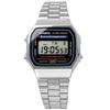 Casio Цифровые наручные часы, международная модель, стандартные, A168WA-1W, Мужские, Женские