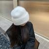 Y2k Slouchy Beanie Hat Solid Color Ear Protection Skullcap Fashion Winter Knitted Cap  Skiing