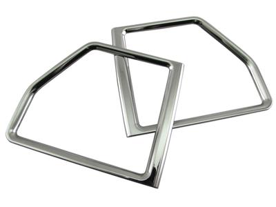 BRIGHTZ Отделка Хромированные Кольца Динамиков из Нержавеющей Стали для Jimny JB64W JB64 JB B64 64 33557 Ультра-Зеркальные [SPEAKER-041]