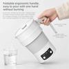 Touch Control Electric Kettle Thickened Silicone Portable Kettle Intelligent Mini Kettle  Outdoor
