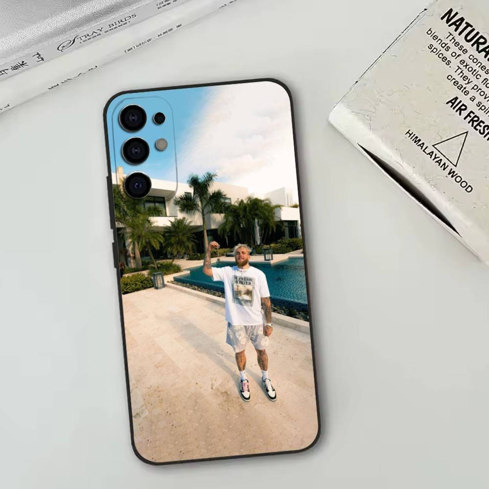 Jake Paul Phone Case For Samsung S25,S24,S21,S22,S23,S30,Ultra,S20,Plus,Fe,Soft Silicone Black Cover