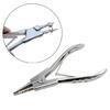 Зажим для пирсинга из нержавеющей стали, инструмент для прокалывания колец в нос, ухо, губу, украшений для тела