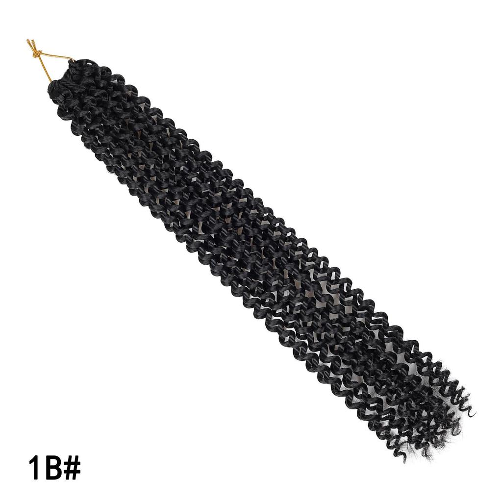 Крючок для наращивания волос Passion Twist Синтетические пружинящие косы Черные Бохо Кудрявый стиль для женщин
