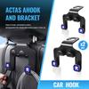 Для Peugeot 206 208 306 307 308 407 408 508 2008 3008 407 307 308 3008 206 207 208 Автомобильный крючок для подголовника сиденья многофункциональный держатель для хранения мобильного телефона
