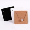50pcs Earring Display Cards Selling Exhibitors Display Paperboard Jewelry Holder Tag