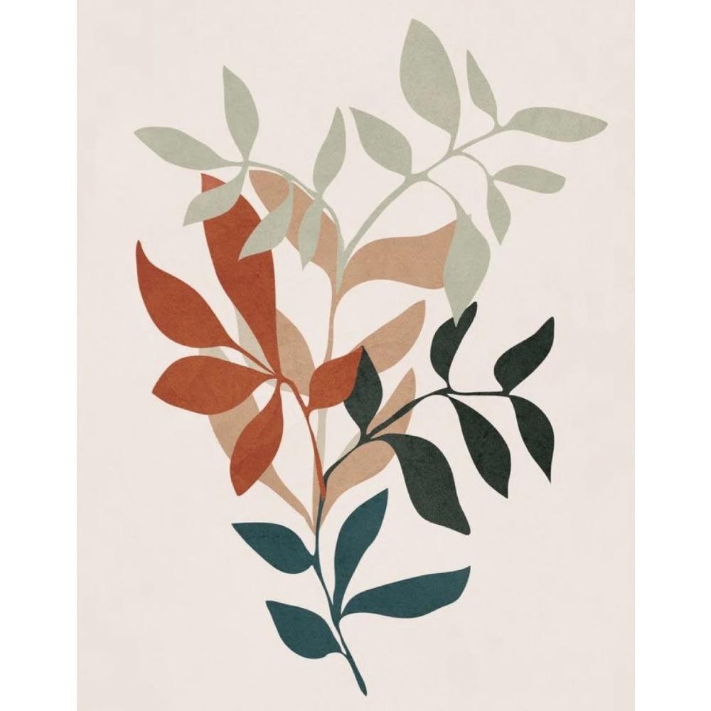 Mid Century Modern Boho Chic Poster Vintage Abstract Beige Line Art Print Canvas Painting Wall Art Trendy Living Room Home De
