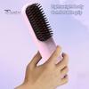 Беспроводная щетка-выпрямитель для волос 3 температуры Быстрый нагрев Перезаряжаемая от USB Дорожная портативная горячая щетка Электрическая пушистая укладка вьющихся волос Распутывание волос