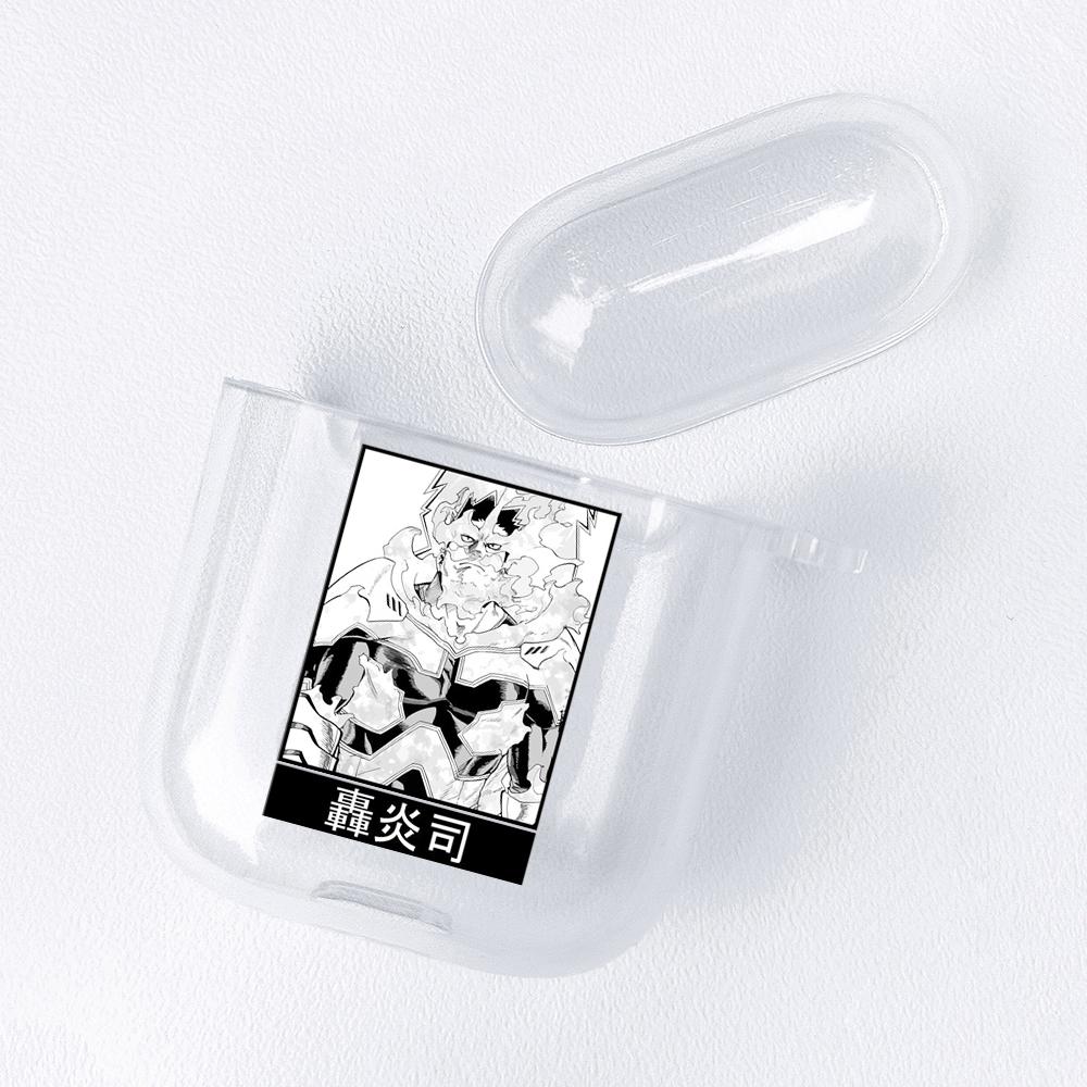 Аниме My Hero Academy фигурки прозрачный чехол для Airpods Funda Airpods 2/1 чехол Boku No Hero Academy мягкий чехол из ТПУ
