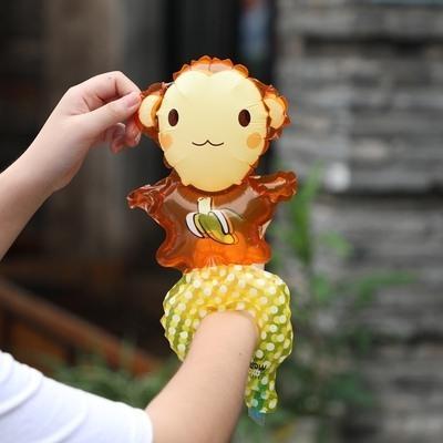 50Pcs Children'S Cartoon Animal Wrist Balloon Small Gift Kindergarten Bracelet Inflatable Party