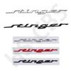 1 шт. Большой Маленький Размер ABS Stinger Буквенный Логотип Автомобиль Передний Капот Двигатель Эмблема Задний Багажник Значок Задняя Дверь Наклейка Аксессуары