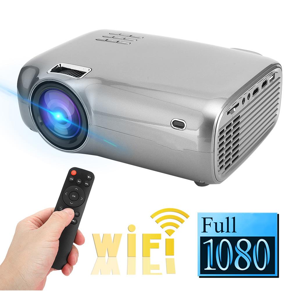 UHAPPY U43 Проектор с тем же экраном Беспроводная синхронизация Дисплей WiFi 1280 x 720
