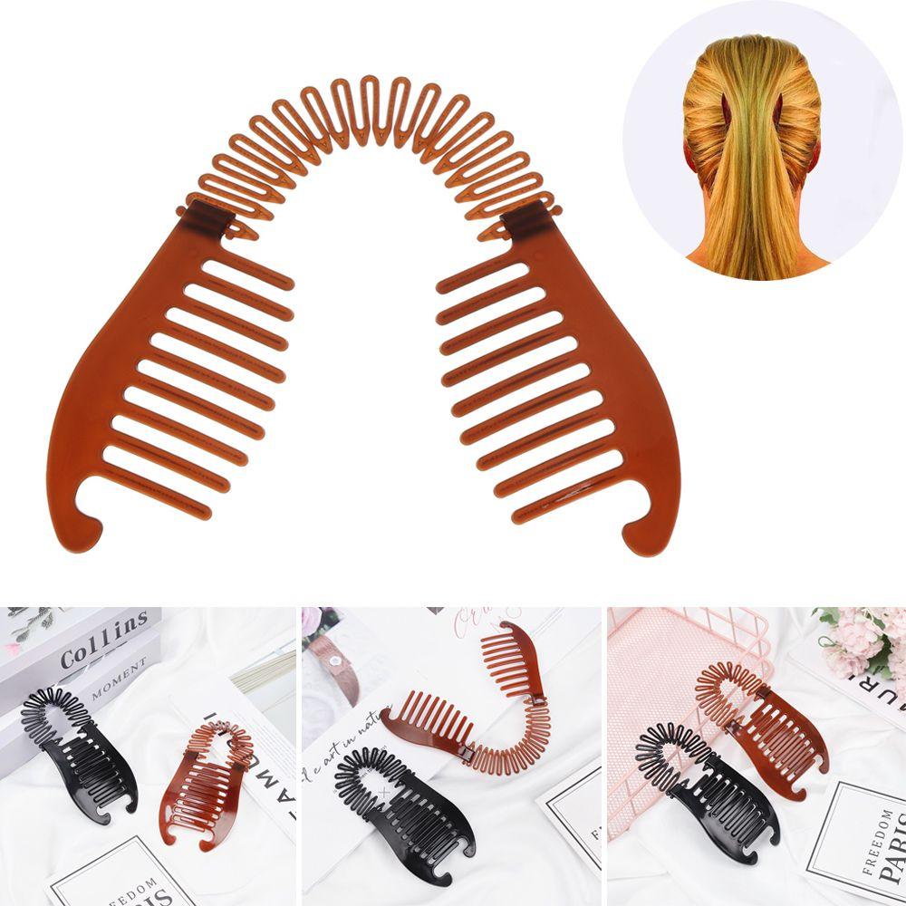 Girls Hair Holding Tool Headwear Hair Braider Scorpion Type Ponytail Rubber Bands Banana Clip