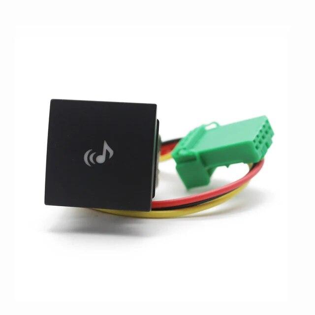 Автомобильный светодиодный светильник DRL, радар, включение и выключение камеры, кнопка противоскользящего переключателя для VW Golf 6 Golf v Jetta MK5 Caddy Scirocco Touran