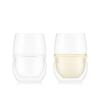 BODUM FYN Finn Double-Wall Aroma Glasses, 320ml, Set of 2, Insulates Against Cold and Hot Drinks, Double-Walled, Heat-Resistant, Microwave, Oven,
