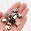Metal Sewing Buckles DIY Bag Craft Leather Hardware Zipper Stopper Zippers Tail Clip Tail Plug Head