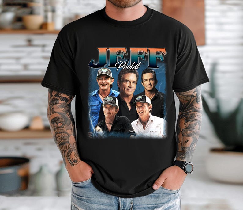 Jeff Probst TShirt Jeff Probst Presenter Tv Producer Shirt Vintage Shirt Birthday Gifts