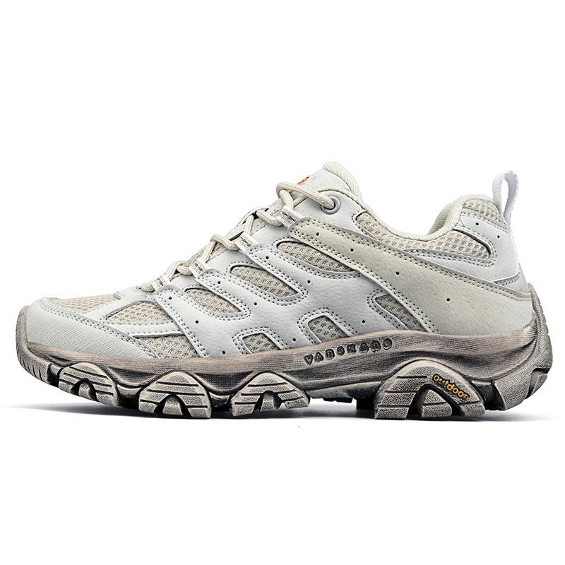 Four Seasons Outdoor Hiking Shoes Men's Couple Mesh Breathable Off-Road Running Shoes Non-slip Climbing Hiking Shoes