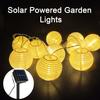 Solar Lantern String Lights 10 Leds Waterproof Garden String Light for Outdoor Yard Balcony Fences Porch Patio Party Decor