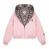 Winter Cotton Coat Men Loose Fit Leopard Print Hooded Thickened Casual Style