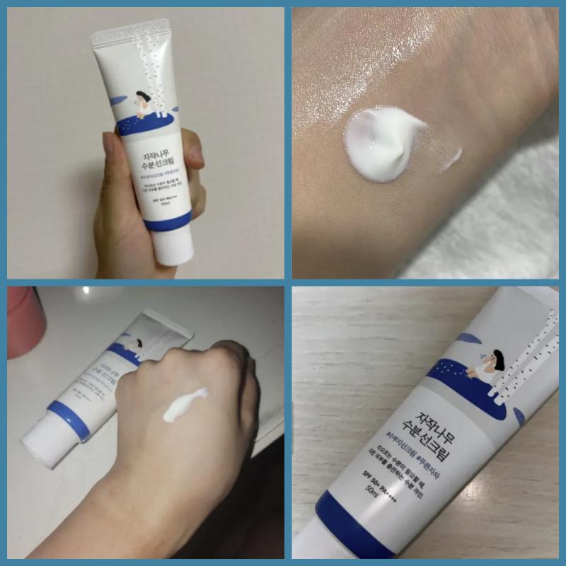 ROUND LAB Увлажняющий солнцезащитный крем Birch 50 мл 1+1 SPF50+ PA++++