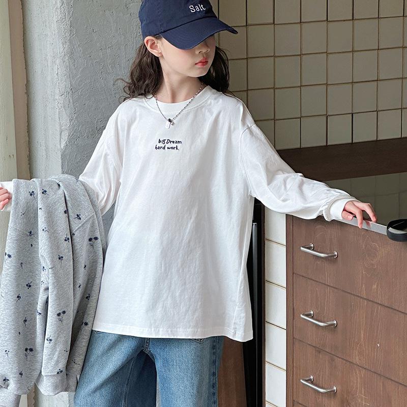 Модная толстовка с капюшоном для девочек на весну/осень 2025 года - Принт по всей поверхности для детей среднего и старшего возраста