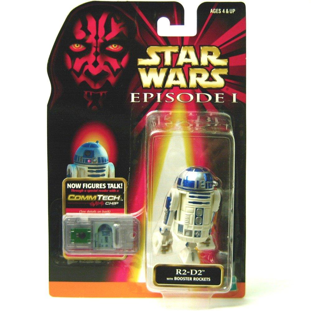 Star Wars Episode The Phantom Action Inches I Menace, R2-D2 (Booster Rockets) Figure, 3.75