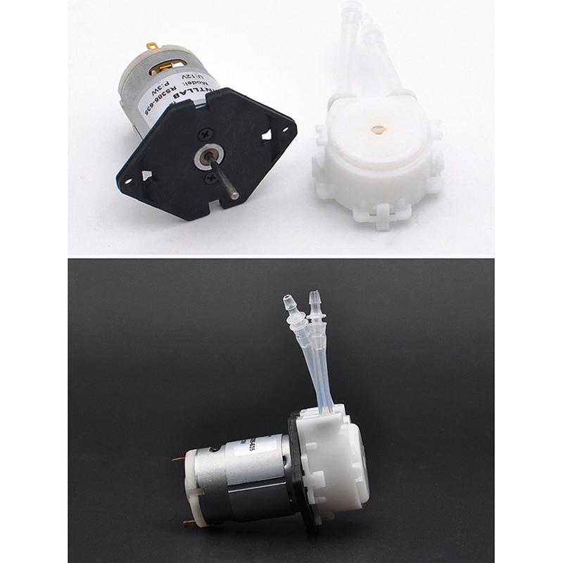 Dc Micro Самовсасывающий Бесшумный Перистальтический Жидкостный Насос Для Лабораторного Дозирования Аналитический