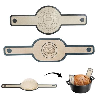 2 шт. коврик для выпечки теста, термостойкий антипригарный силиконовый коврик для хлеба, многоразовый коврик для хлеба для домашней кухни