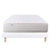 Mattress Set 140x190 Cm, Purlux, 26 Cm, Memory Foam, Firm, Summer/winter Side + White Base 13 Cm Thick